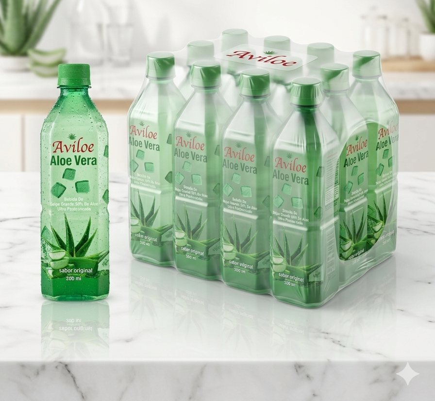 Aloe Vera Botella 500ml 12pack